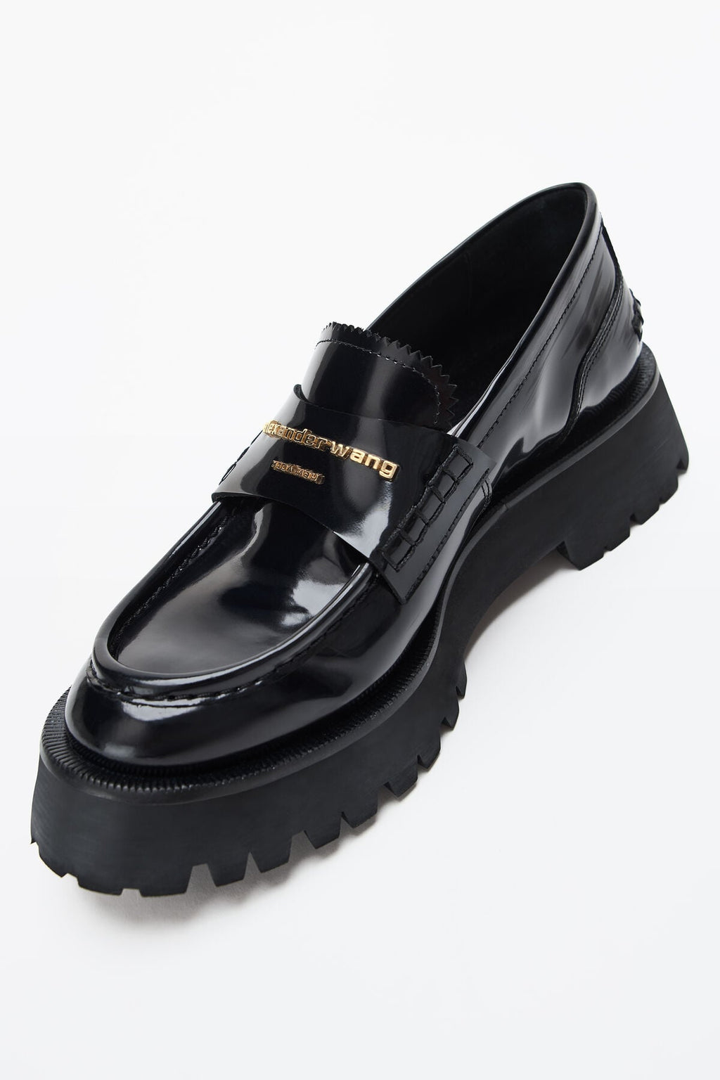 Alexander Wang
Carter 45mm mid-heel leather loafers - 38