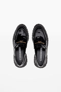 Alexander Wang
Carter 45mm mid-heel leather loafers - 38